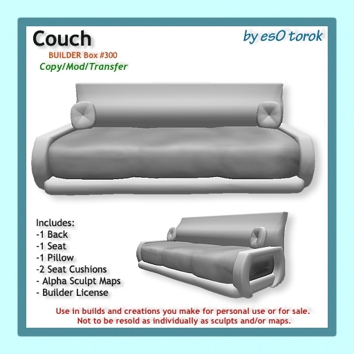 Couch Builder Box 300