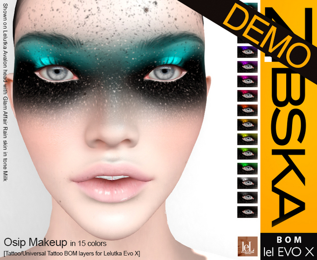 Zibska Evo X ~ Osip Makeup Demo