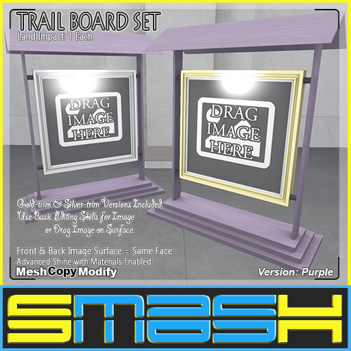SMASH - Trail Board Set (Purple)