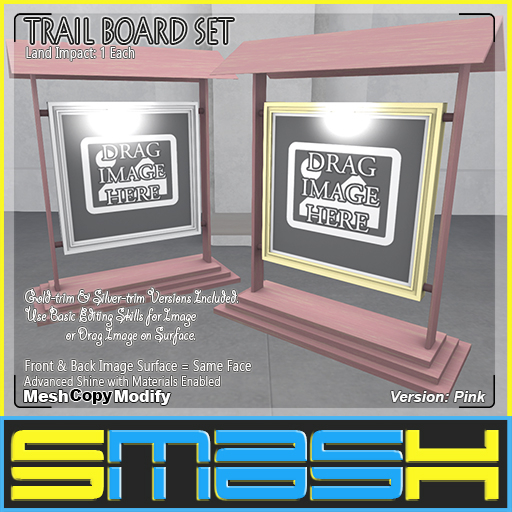 SMASH - Trail Board Set (Pink)