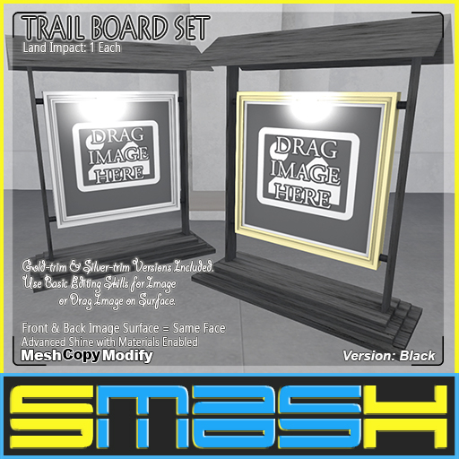 SMASH - Trail Board Set (Black)