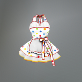Rainbow Dots Apron Slink Dress