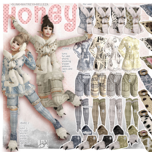 !gO! Honey fur vest - 1 Belleza Freya