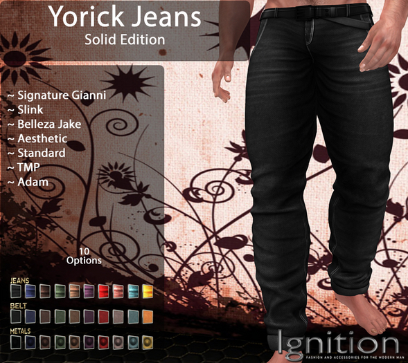 Ignition Yorick Jeans Solid