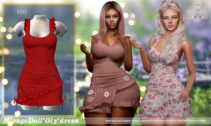 MirageDoll"Oly"dress-Red