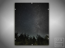 Night Sky | Art Photo Poster | Mesh Clip Frame