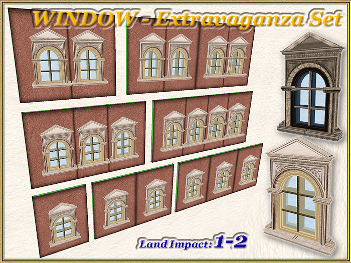 WINDOW - Extravaganza Set (1-2 LI) (Full perm)