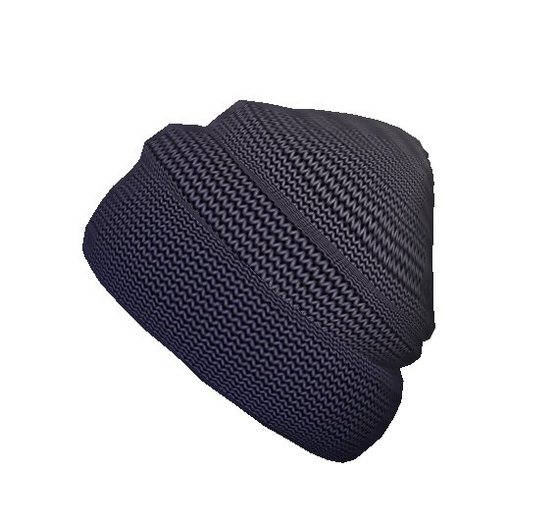 Faded Purple Knit Hat