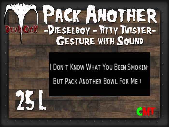 DEVILOCK - Pack Another (Diesel Boy) (ADD TO UNPACK)