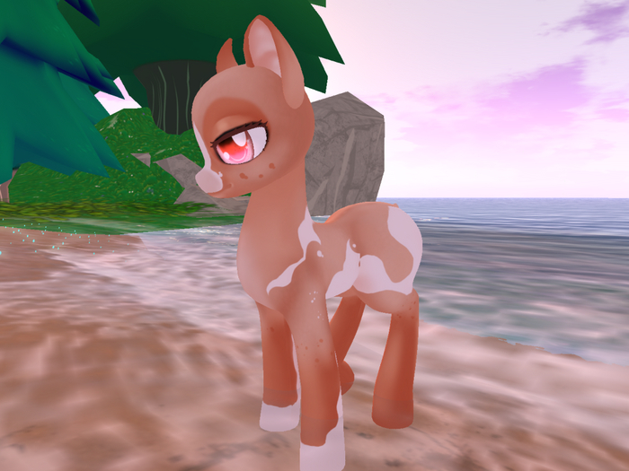 Open Pony Texture Mod- Painted Strawberry Dun
