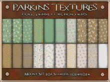 Parkins Textures - Moony Set - 20x Full Perm Seamless 1024x1024 - Fabric, Pattern, Pastel, Child, Kid, Moon