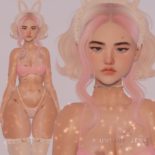 ::Unique Style:: Luna shape ( Prim Head 3.1)