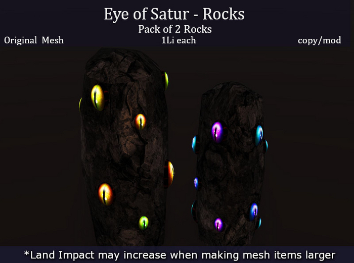 LOVE SUPERSTORE - EYE OF SATUR ROCKS