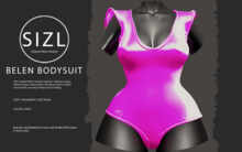 SIZL BELEN BODYSUIT - CANDY