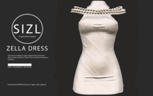 SIZL ZELLA DRESS WHITE (UNPACK)