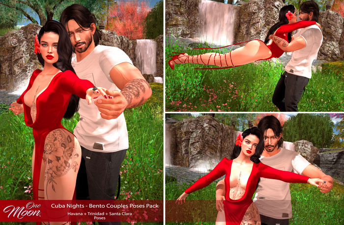 .::One Moon::. Cuba Nights - Bento Couples Poses Pack