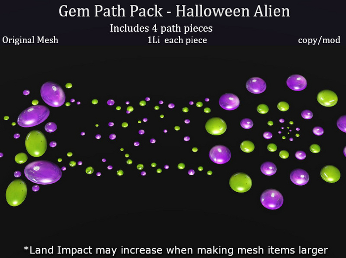 LOVE SUPERSTORE - GEM PATH - HALLOWEEN ALIEN 