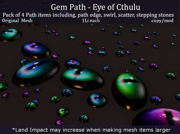 LOVE SUPERSTORE - GEM PATH - EYE OF CTHULHU 