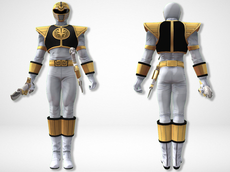 Second Life Marketplace - .:CQ:. White Ranger Mighty Morphin Bento Avatar