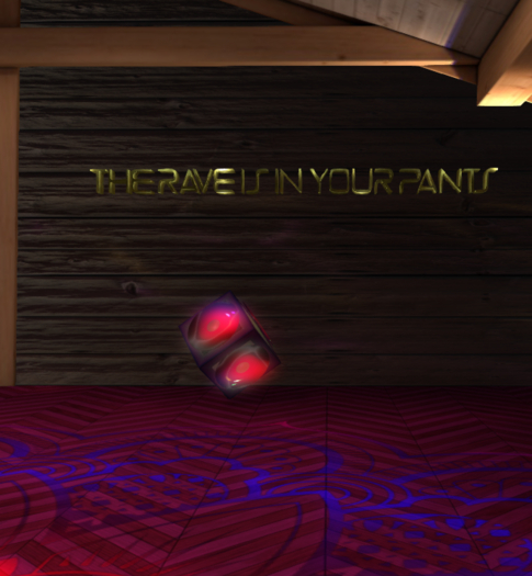 [FOPS] The Rave Is In Your Pants Sign Mesh
