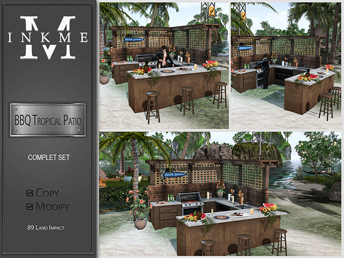 ::InkMe:: BBQ Tropical Patio set