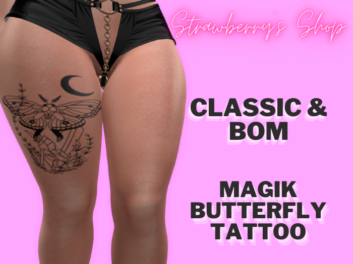 MAGIK BUTTERFLY TATTOO - BOM