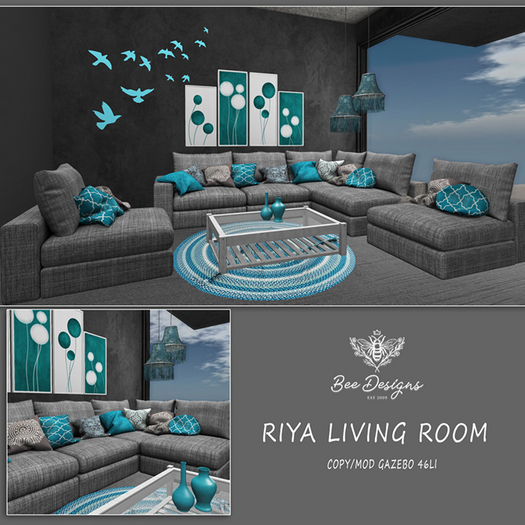 Bee Designs Riya Living Room PG