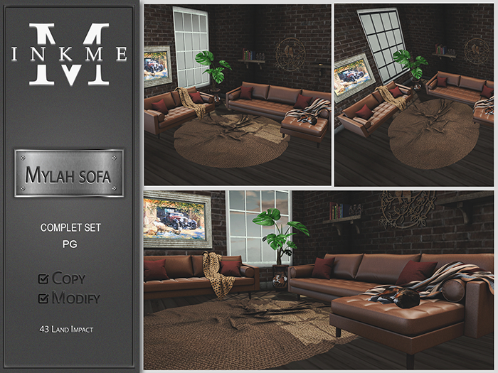 :::InkMe:: Mylah sofa PG