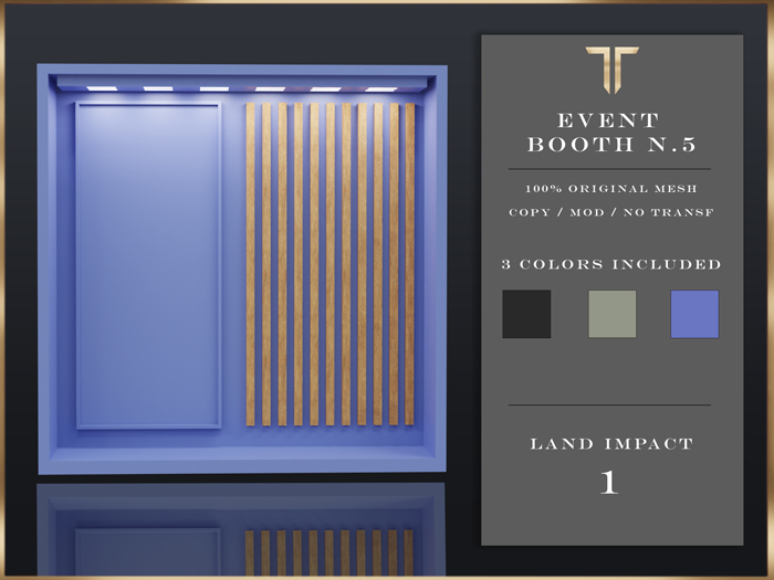 Tville - Event Booth N.5 PACK