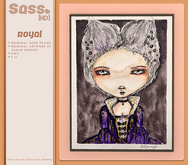 sass [hd] original artwork / royal