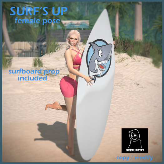 -RP- Surf's Up Female Pose