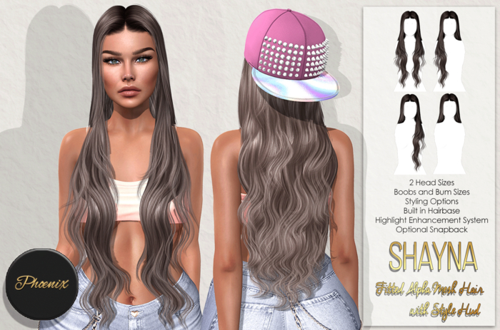 :::Phoenix::: Shayna Hair Bright Styles (add me)