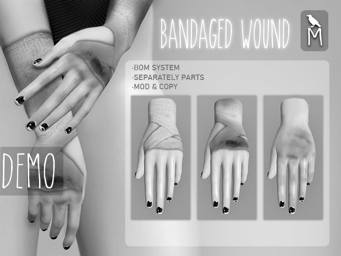 Misunderstood. Bandaged wound. Pack (BOM) //DEMO//