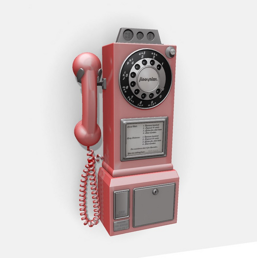 floorplan. payphone / coral