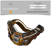 :::SOLE::: SA - Collar ITAN (Orange)