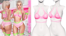 Spoiled - Drip Top Dash Pink *Updated* for LaraX,Waifus,Mounds,Teacups & More