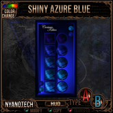 *C:K* Nyanotech HUD [Type A+B] - Shiny Azure Blue
