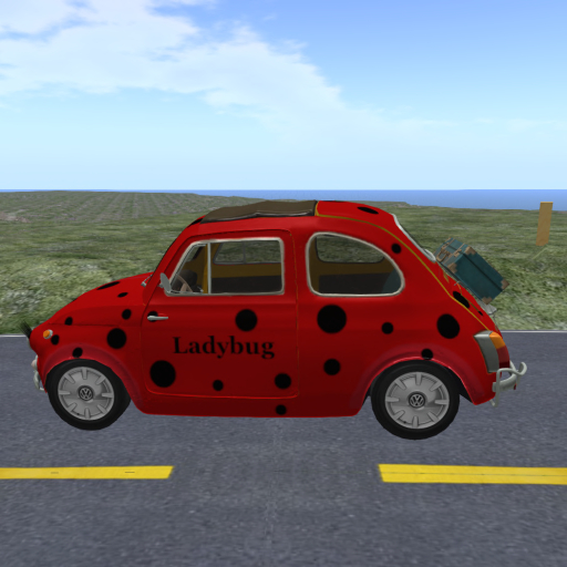 Ladybug w/ eyelashes boxed
