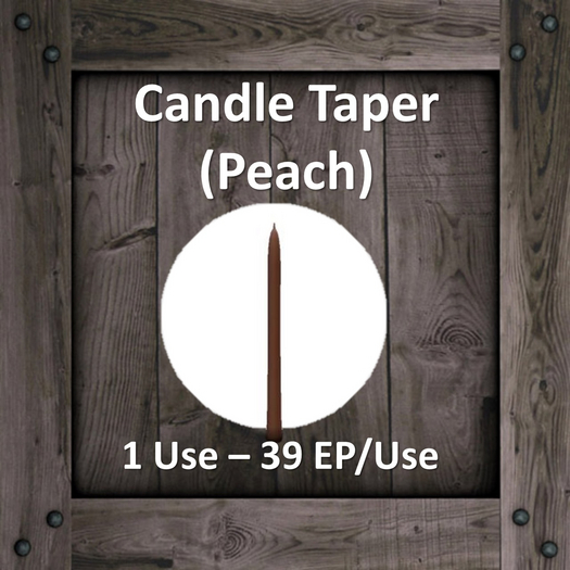 DFS Candle Taper (Peach) (DFS - Texture Only)