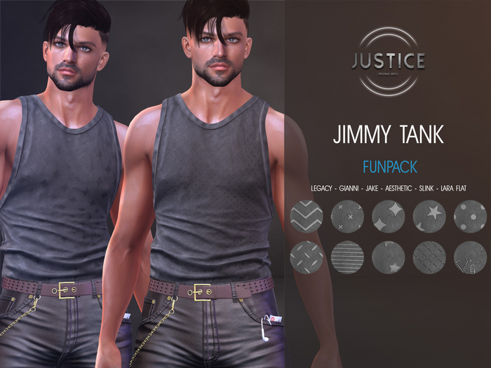 [JUSTICE] JIMMY TANK - FUNPACK