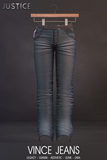 [JUSTICE] VINCE JEANS - DARK - 4