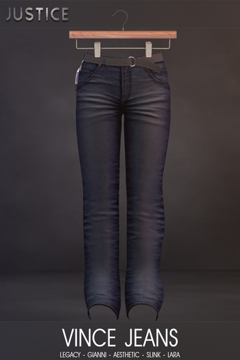 [JUSTICE] VINCE JEANS - DARK - 3