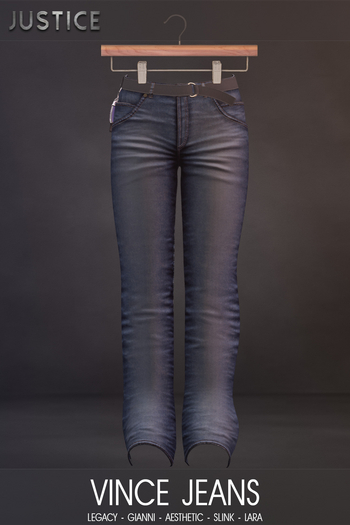 [JUSTICE] VINCE JEANS - DARK - 2
