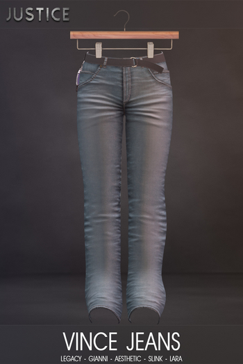[JUSTICE] VINCE JEANS - MEDIUM - 4