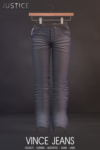 [JUSTICE] VINCE JEANS - MEDIUM - 3