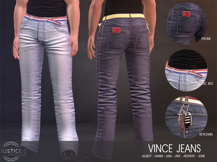 [JUSTICE] VINCE JEANS - DEMO
