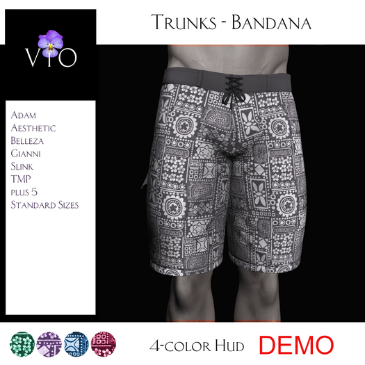ViO DEMO BANDANA TRUNKS
