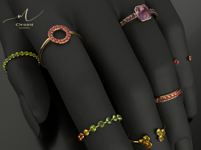 Orsini Jewelry MARION Set Rings Bento Unpack