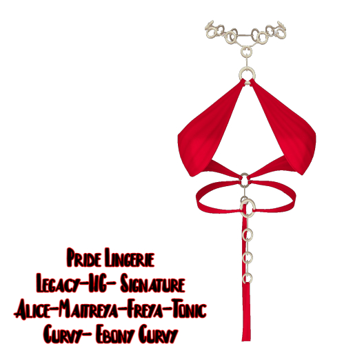 -IC- Red Pride Lingerie