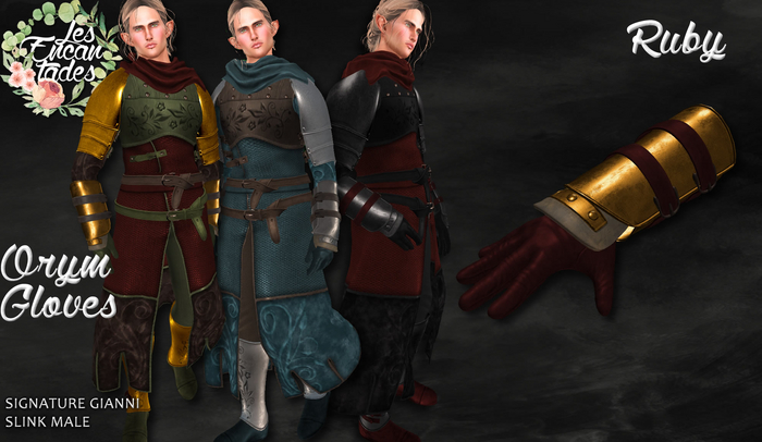 *LE* Orym Gloves Ruby